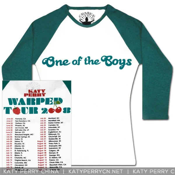 One of the Boys / Hello Katy Tour 时期官方周边