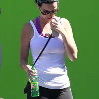 凯蒂佩芮在洛杉矶健身