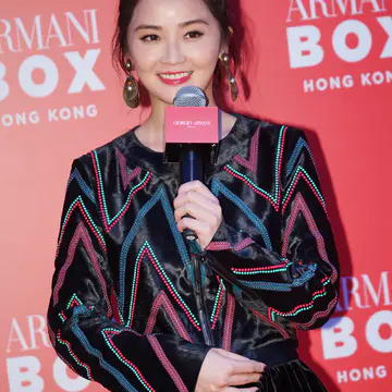 蔡卓妍出席 ARMANI BOX 妆品活动