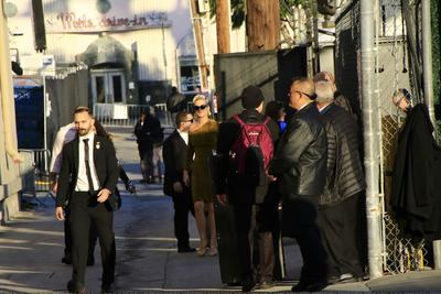 准备上Jimmy Kimmel Live! - 2019年2月25日