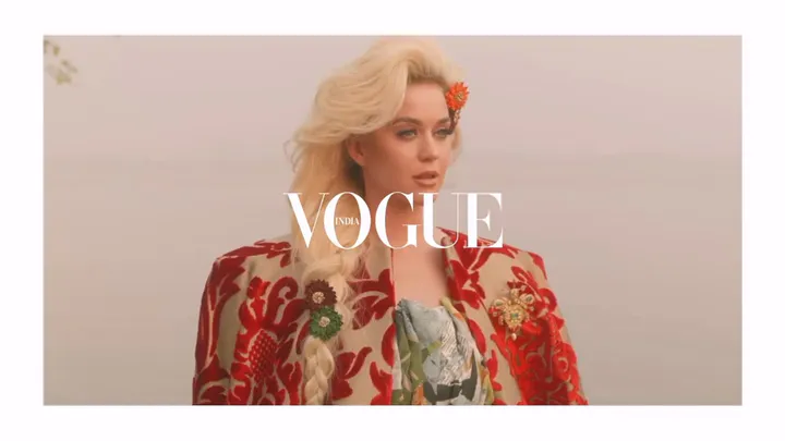 Katy Perry《Vogue》印度版封面摄影 幕后花絮