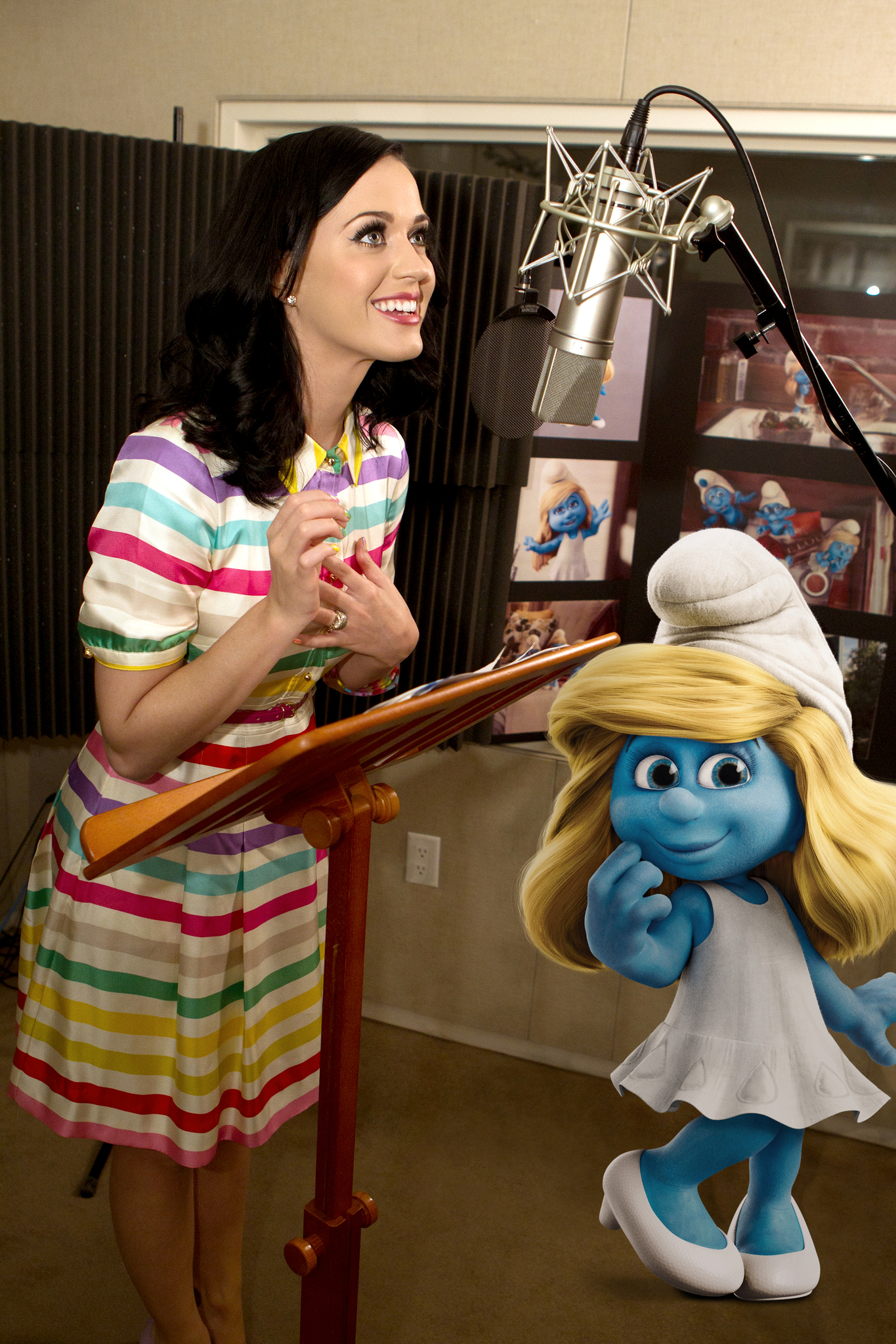 蓝精灵 The Smurfs (2011) 幕后配音剧照