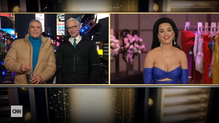 CNN跨年夜：连线采访 Katy Perry