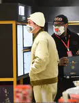 Katy Perry 和 Orlando Bloom 逛儿童玩具店 FAO Schwarz - 2022年1月28日
