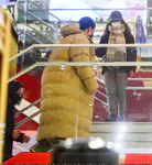 Katy Perry 和 Orlando Bloom 逛儿童玩具店 FAO Schwarz - 2022年1月28日