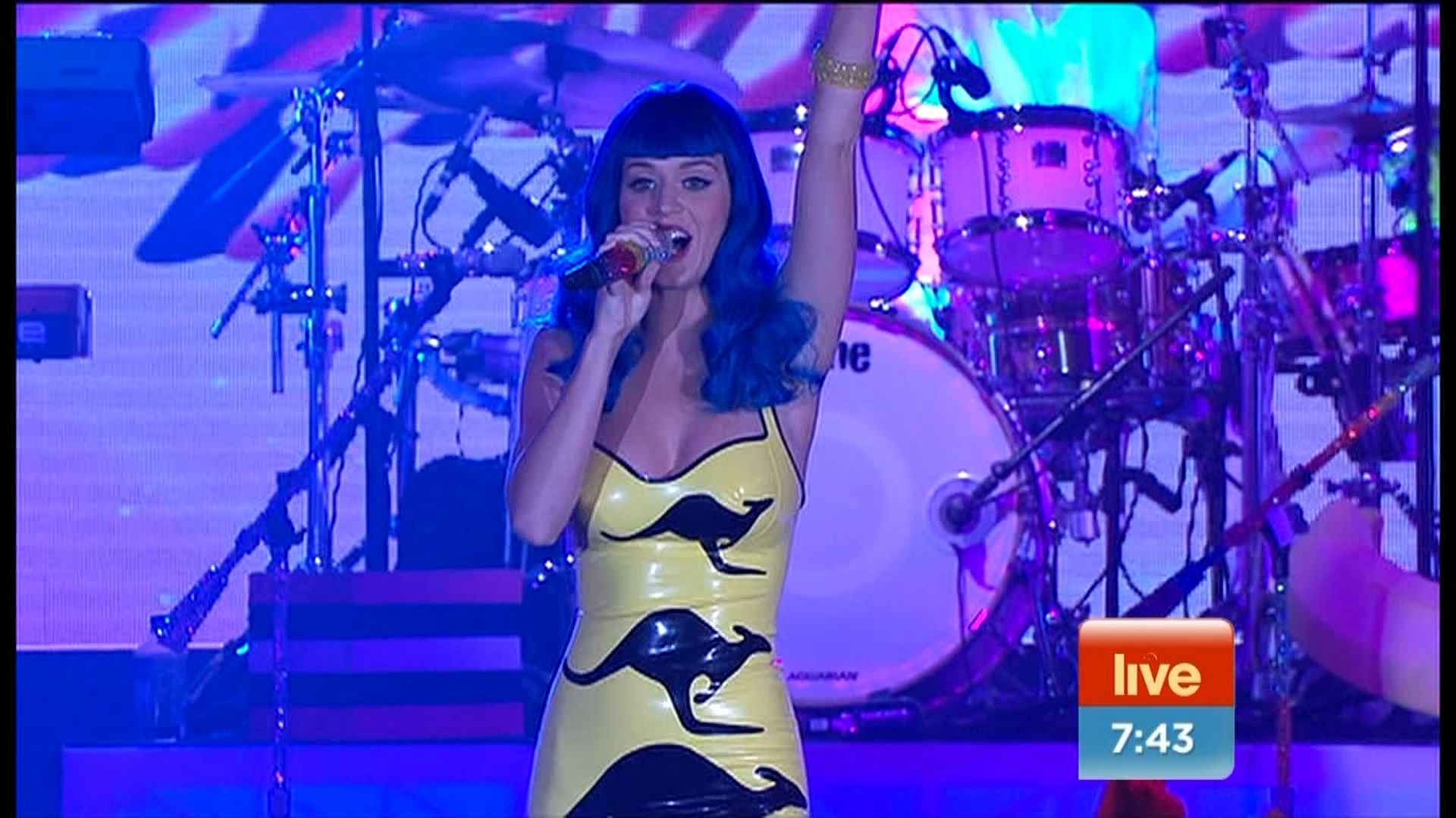 California Gurls (澳大利亚 Sunrise 现场)