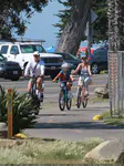 Katy Perry and Orlando Bloom go on bike ride with kids