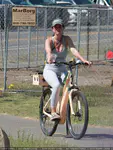 Katy Perry and Orlando Bloom go on bike ride with kids