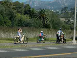 Katy Perry and Orlando Bloom go on bike ride with kids