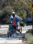 Katy Perry and Orlando Bloom go on bike ride with kids