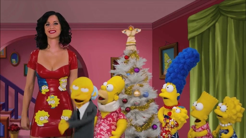 Katy Perry 客串《辛普森一家 圣诞特别篇 The Simpsons S22E08》