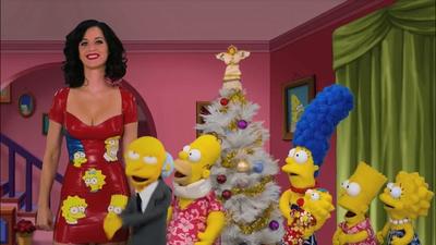 Katy Perry 客串《辛普森一家 圣诞特别篇 The Simpsons S22E08》