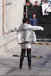 到达"Jimmy Kimmel Live"录制现场