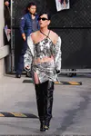 到达"Jimmy Kimmel Live"录制现场