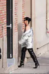 到达"Jimmy Kimmel Live"录制现场