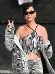 到达"Jimmy Kimmel Live"录制现场