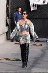到达"Jimmy Kimmel Live"录制现场