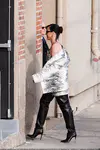 到达"Jimmy Kimmel Live"录制现场