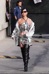 到达"Jimmy Kimmel Live"录制现场