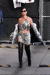 到达"Jimmy Kimmel Live"录制现场