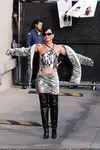 到达"Jimmy Kimmel Live"录制现场