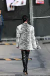 到达"Jimmy Kimmel Live"录制现场