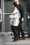 到达"Jimmy Kimmel Live"录制现场