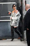 到达"Jimmy Kimmel Live"录制现场