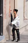 到达"Jimmy Kimmel Live"录制现场