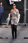 到达"Jimmy Kimmel Live"录制现场