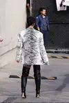 到达"Jimmy Kimmel Live"录制现场