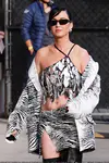 到达"Jimmy Kimmel Live"录制现场