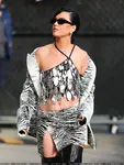到达"Jimmy Kimmel Live"录制现场