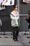 到达"Jimmy Kimmel Live"录制现场