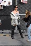 到达"Jimmy Kimmel Live"录制现场