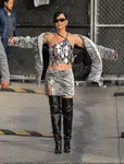到达"Jimmy Kimmel Live"录制现场