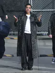 到达"Jimmy Kimmel Live"录制现场
