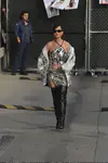 到达"Jimmy Kimmel Live"录制现场