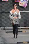 到达"Jimmy Kimmel Live"录制现场