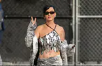 到达"Jimmy Kimmel Live"录制现场