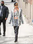 到达"Jimmy Kimmel Live"录制现场