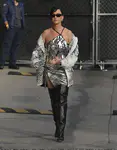 到达"Jimmy Kimmel Live"录制现场
