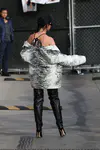 到达"Jimmy Kimmel Live"录制现场