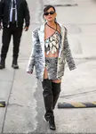 到达"Jimmy Kimmel Live"录制现场