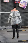 到达"Jimmy Kimmel Live"录制现场