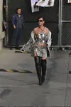 到达"Jimmy Kimmel Live"录制现场