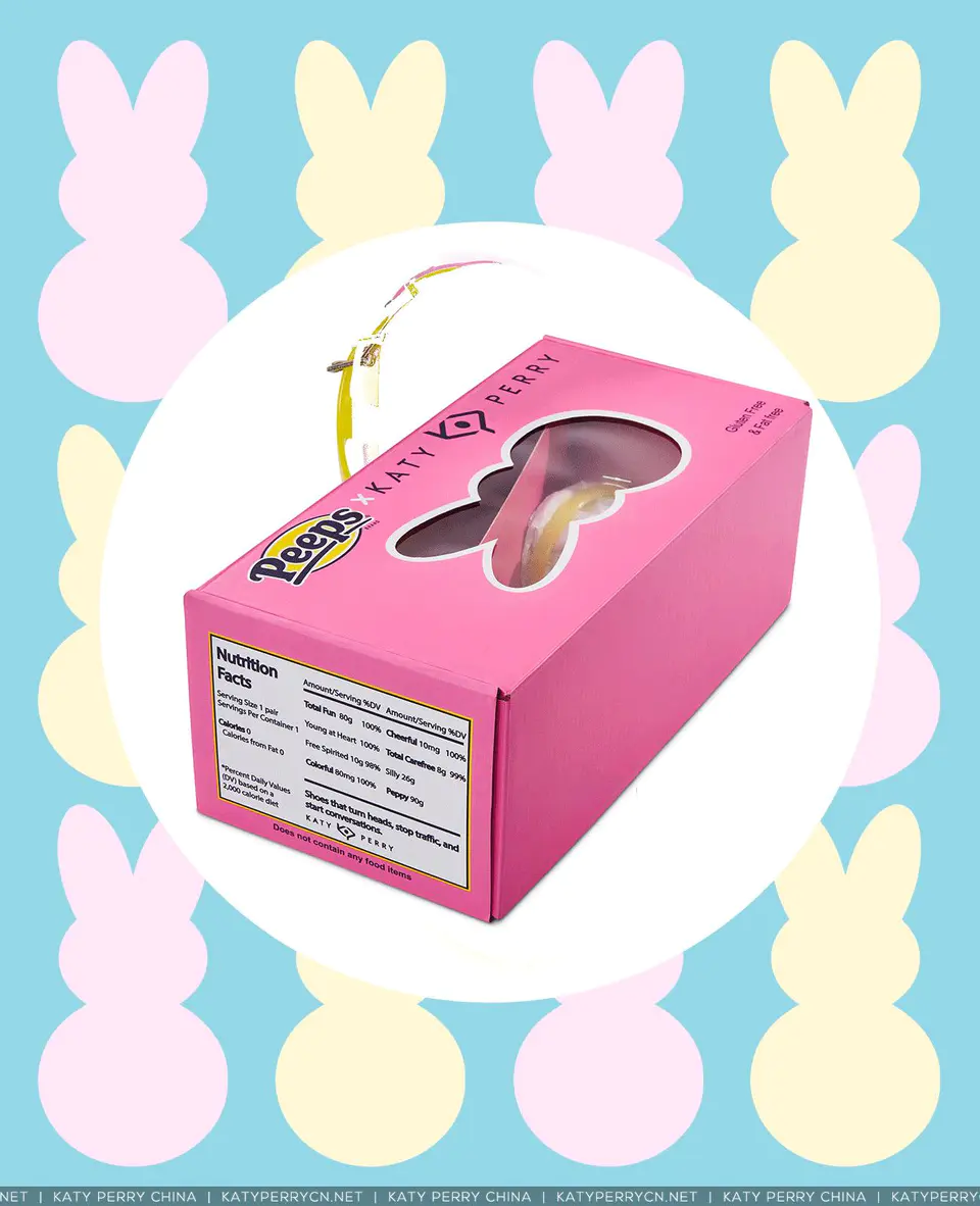 Katy Perry Collections将与糖果品牌Peeps发布联名鞋子