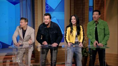 美国偶像评委们玩“Instagram线索游戏” | Live with Kelly and Ry