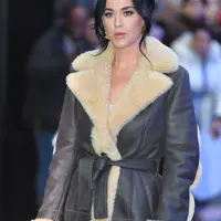 Katy Perry is seen arriving to the 'Good Morning America'