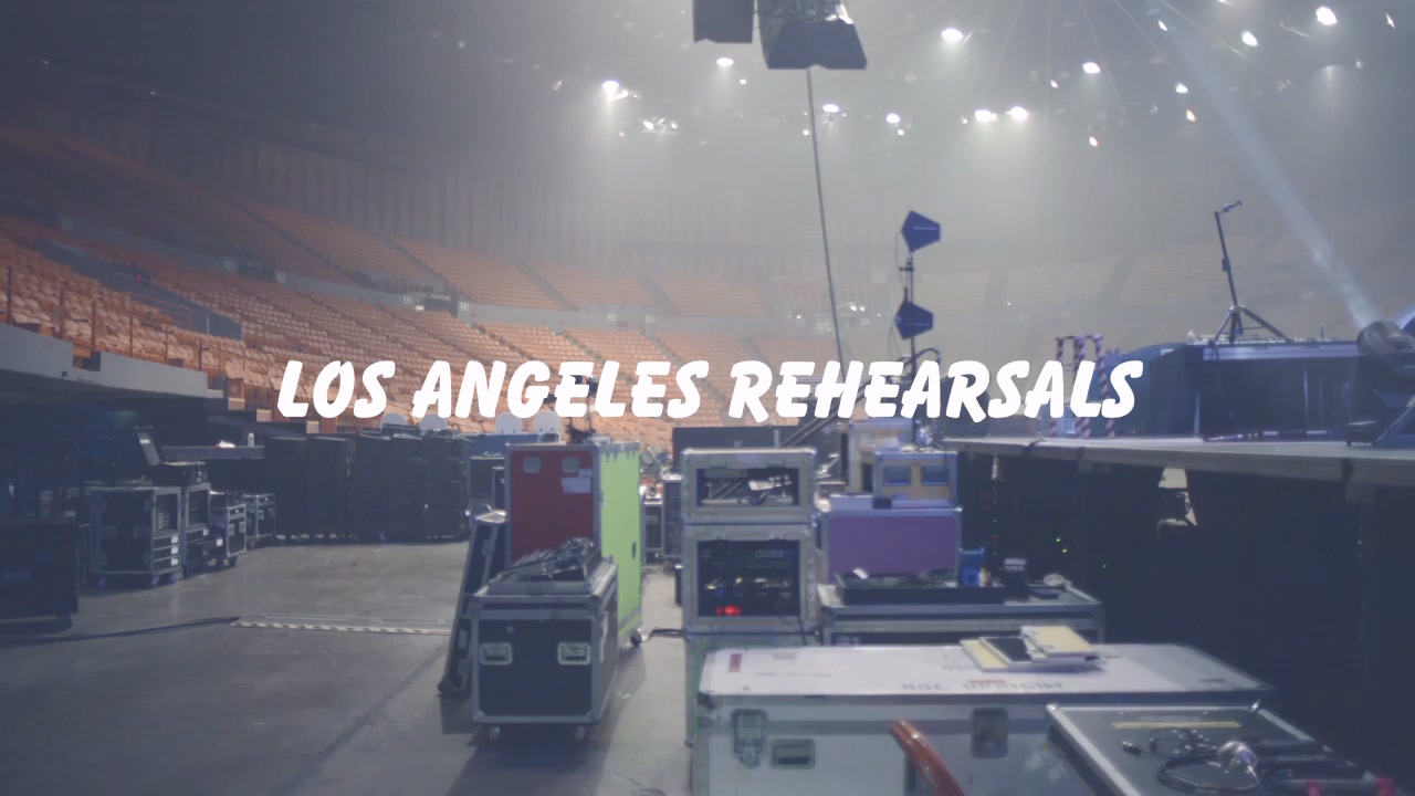 Concert Candy: LA Rehearsals